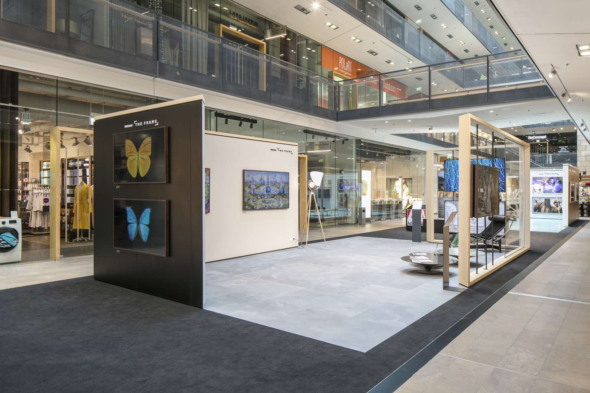 Samsung Stand im Stilwerk Berlin für Cheil Retail Design