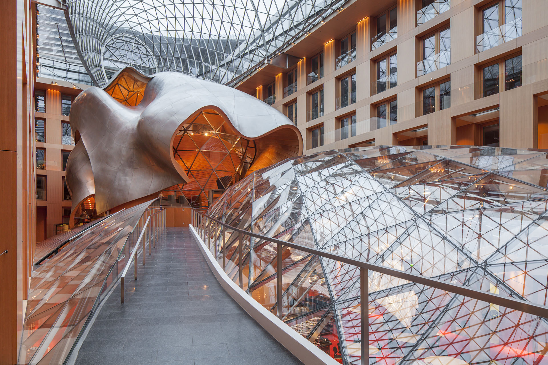 DZ Bank Berlin Frank Gehry ArchitectsArchitekturfotografie